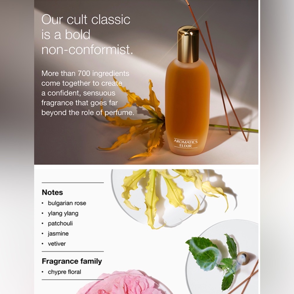 Clinique Aromatics Elixir Perfume